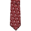 Restaurant Tie: Burgundy Wine Glass